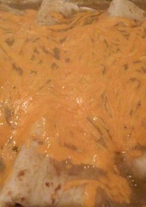 A picture of Burrito filling/Nacho topping.