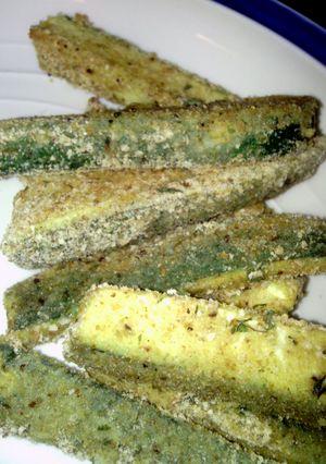 A picture of Zucchini Fries.