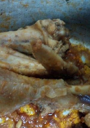 A picture of Simple kienyeji chicken fry.