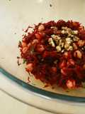 Garbanzo Beans and Beet Salad