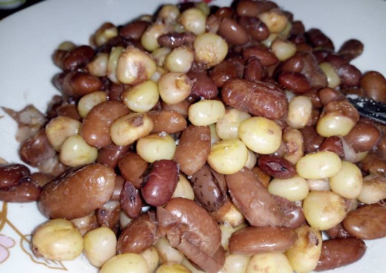 Recipe of Favorite Salted githeri#4weeks challenge Cooking Basics for Beginners