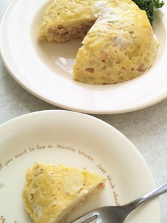 A picture of Easy in the Microwave Spanish Omelette.