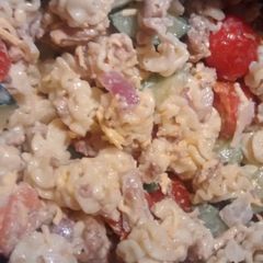 Bris Bacon Ranch Pasta Salad A picture of Bris Bacon Ranch Pasta Salad.