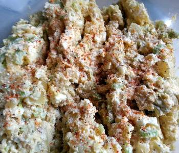 Easy Making Recipe Potato salad with fresh dill and sour cream Home Style