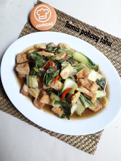 Foto resep Tumis pokcoy tahu