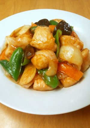 A picture of Delicious and Healthy Sweet & Sour Pork With Chicken Tenders.