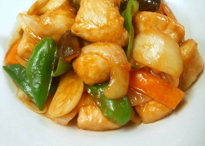 Delicious and Healthy Sweet & Sour Pork With Chicken Tenders