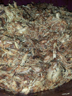 A picture of pulled pork.