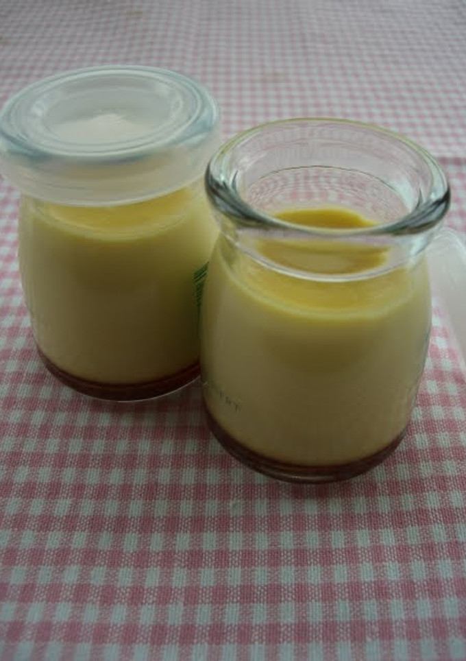 A picture of Creamy Smooth Easy Caramel Pudding Made in a Frying Pan.