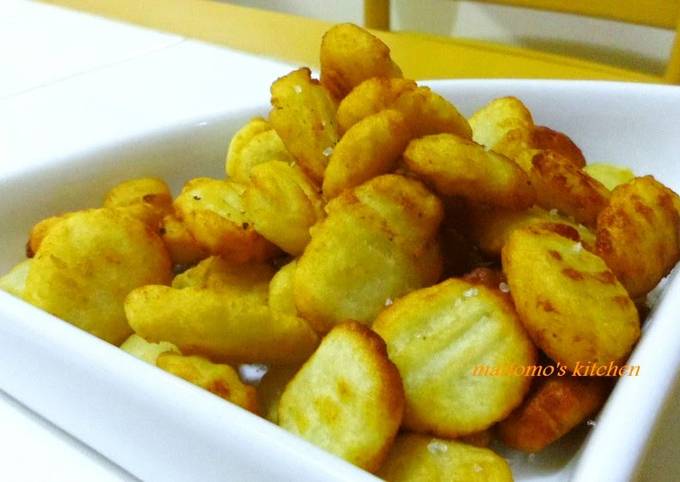 Fried Gnocchi Made with Mashed Potatoes