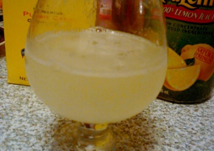 Steps to Prepare Homemade Stacey Lemon drop drink