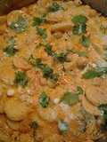 Potatoe chickpeas breakfast