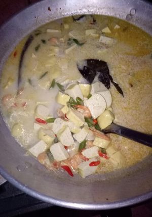 Foto resep Sayur tahu buncis udang