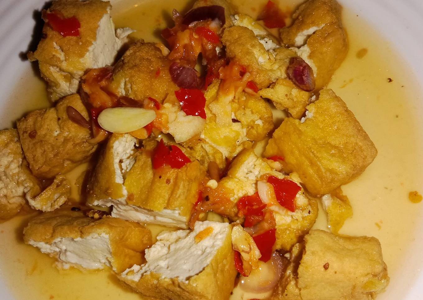 307. Tahu Gejrot sederhana
