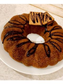 عکسی از دستور کیک شکلاتی نسکافه ای