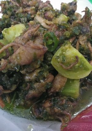 Foto resep Cumi Asin Cabe Ijo