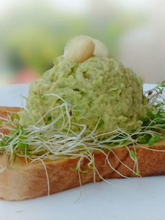 A picture of Avocado and Macadamia Diet Brunch Sandwich / DAY 2.