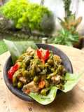 Tumis Bunga Genjer Oncom Merah