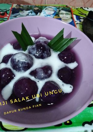 Foto resep Biji Salak Ubi Ungu