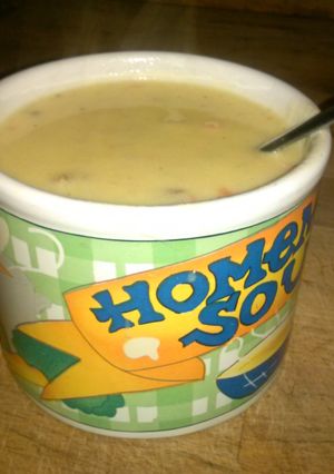 A picture of Best Potato Soup Ever.
