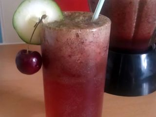 Vickys Cherry Cucumber Coolers, GF DF EF SF NF
