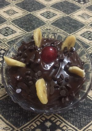صورة لوصفة بودينج شوكولاتة 👌👌