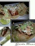 Gorda's Cali style beer battered fish tacos