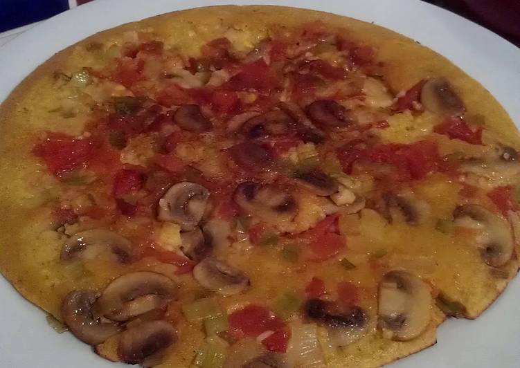 Vickys Eggless Omelette, GF DF EF SF NF