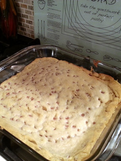 A picture of Cookie Dough a la Pizza Hut.