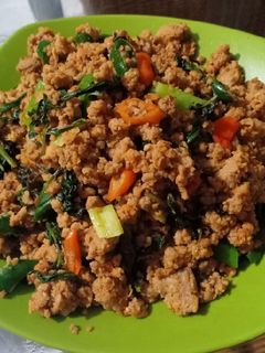 Foto resep Oseng oncom kemangi