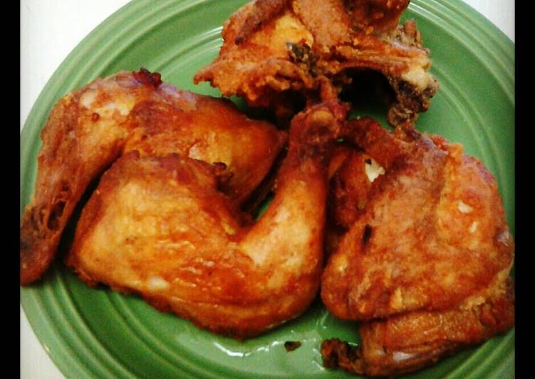 How to Prepare Ultimate Simple fried chicken