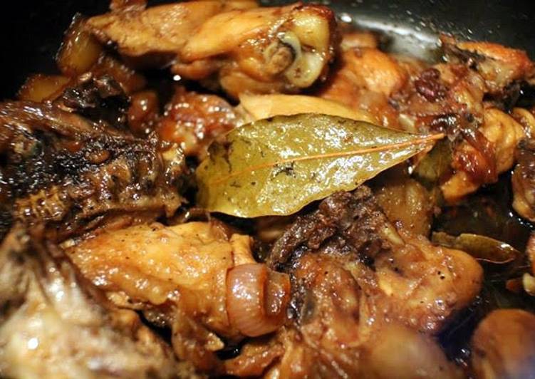 Steps to Prepare Perfect easy chicken adobo