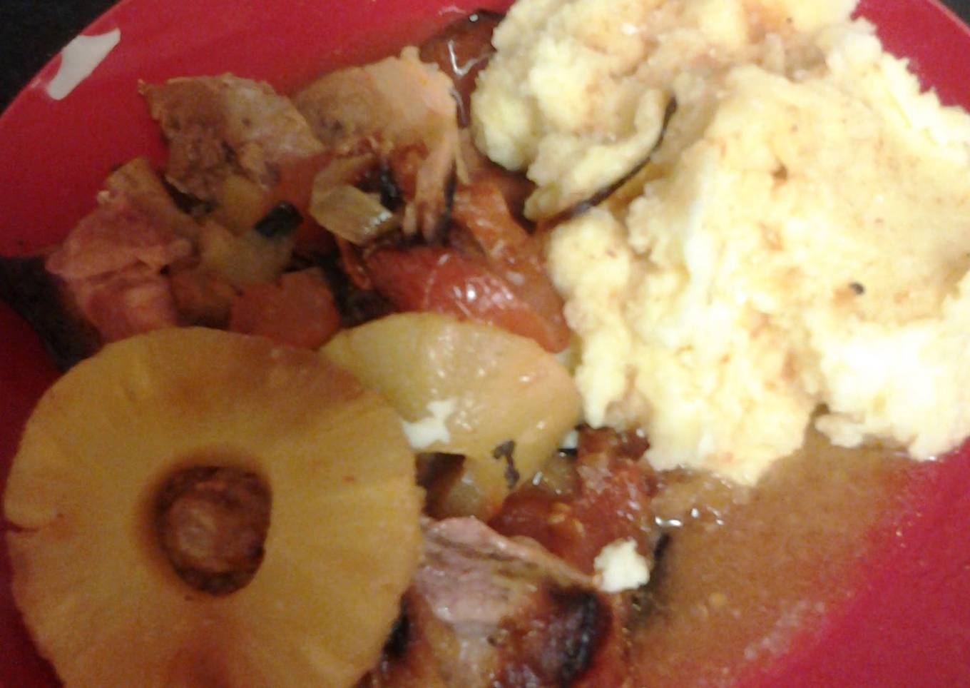 Moes Sweet and Sour Belly Pork Roast