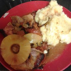 A picture of Moes Sweet and Sour Belly Pork Roast.