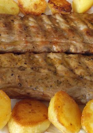 Foto principal de Costillar de cerdo al horno rápido