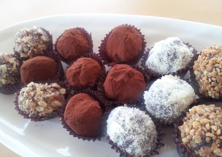 Recipe of Perfect Simple Chocolate Truffles