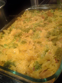 A picture of Super easy chicken spaghetti.