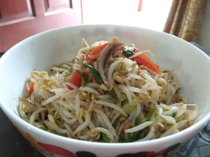 Langkah Mudah untuk Menyiapkan Resep Tumis toge teri jengki yang Lezat Anti Ribet, Bikin Ngiler