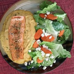 A picture of Cauliflower Butternut Squash Mashed.