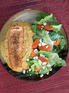 A picture of Cauliflower Butternut Squash Mashed.
