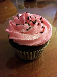 A picture of Rich Chocolate Cupcake.