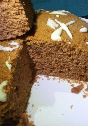 A picture of Vanilla chocolate cake.
