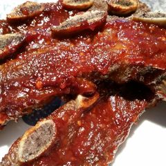 A picture of Jason's Tangy Ribs.