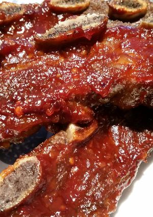 A picture of Jason's Tangy Ribs.