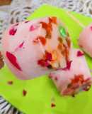 Rose Ice Cream Lollipops/Rose Kulfi