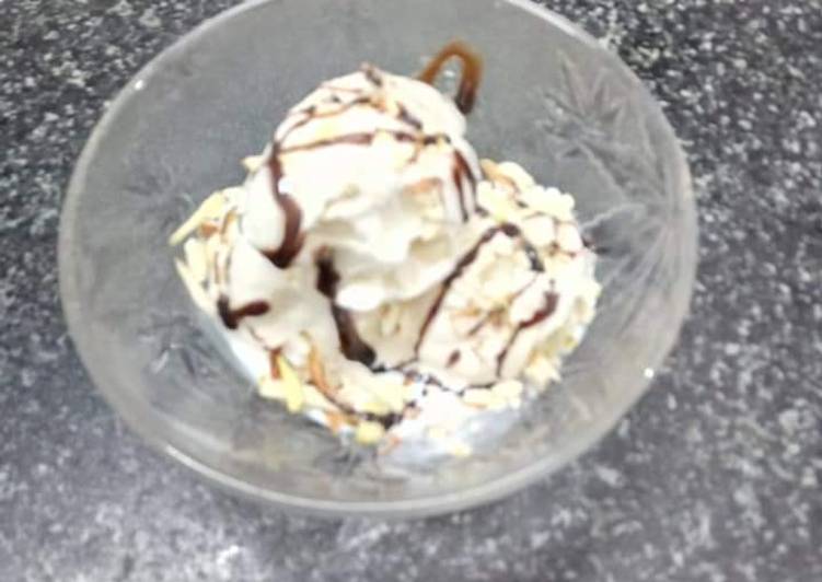 Recipe of Quick Frozen Curd Ice-Cream