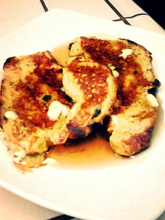 A picture of Raisin Bread French Toast.