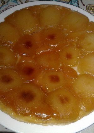 A picture of Tarte Tatin.