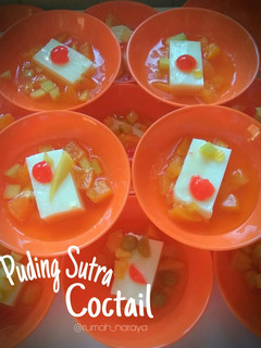 Foto resep 🍓 Puding Sutra Coctail 🍍