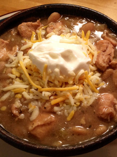A picture of White Chicken Chili (crockpot).